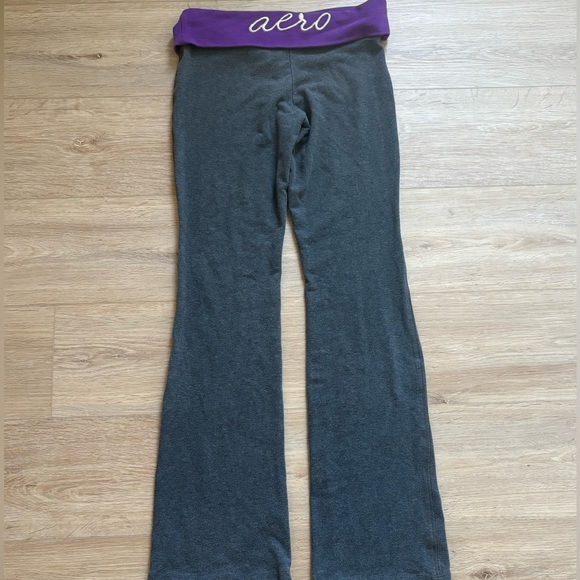 Aeropostale Vintage Fold over Y2K Sweatpants - Picture 3 of 6